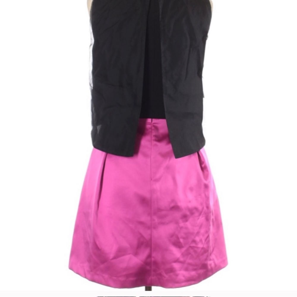 💫SOLD💫 ERIN by Erin Fetherston Black & Fuchsia Embellished Dress - Picture 2 of 8